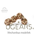 UGEARS Flexi Cubus stresszlevezető modell