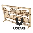 UGEARS Gőzmozdony 2.5D puzzle