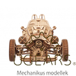 UGEARS Három kerekű UGR-S - mechanikus modell