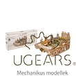 UGEARS Harry Potter - Kviddics flipper - mechanikus modell doboz modellel