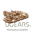 UGEARS Légpárnás mentőhajó - mechanikus modell