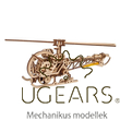 UGEARS Mini helikopter - mechanikus modell
