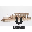 UGEARS Vasútállomás – mechanikus modell