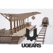UGEARS Vasútállomás – mechanikus modell