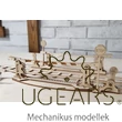 UGEARS Vasúti kereszteződés – mechanikus modell