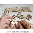 UGEARS mini stresszlevezető modellek - Szimbólumok