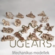 UGEARS mini stresszlevezető modellek - Alkotások
