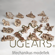 UGEARS mini stresszlevezető modellek - Szimbólumok