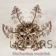 UGEARS Virágos tartódoboz - mechanikus modell