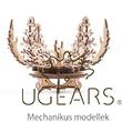 UGEARS Virágos tartódoboz - mechanikus modell