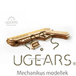 UGEARS Wolf-01 Revolver - mechanikus modell
