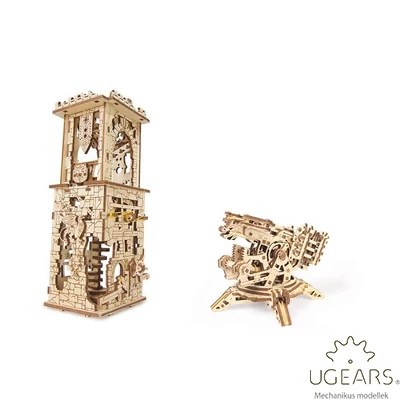 UGEARS Archballista Torony - mechanikus modell