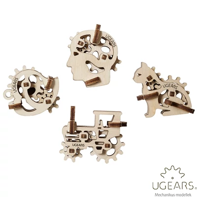 UGEARS mini stresszlevezető modellek - Szimbólumok